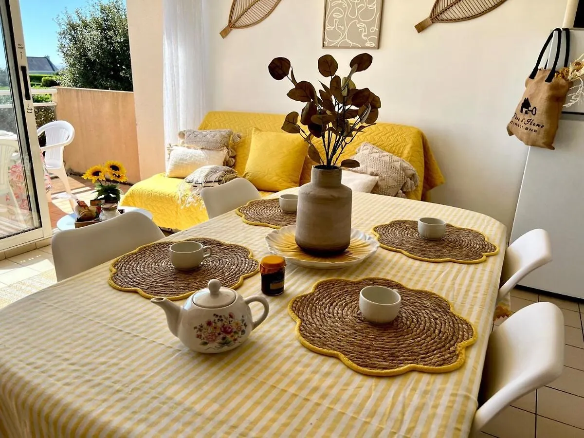 아파트 Le Rivage - Vue Ocean - Terrasse - Plages - Gr34 크로하스칼노엣